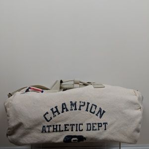 Champion Canvas Duffle Bag NWOT